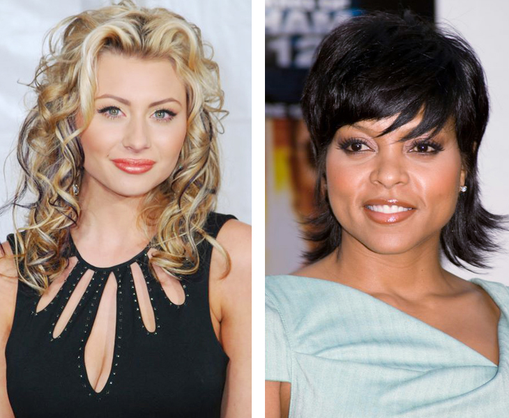 Aly Michalka and Taraji Henson 