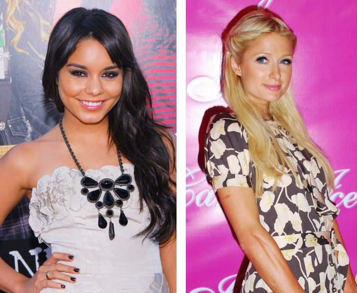 Vanessa Hudgens and Paris Hilton